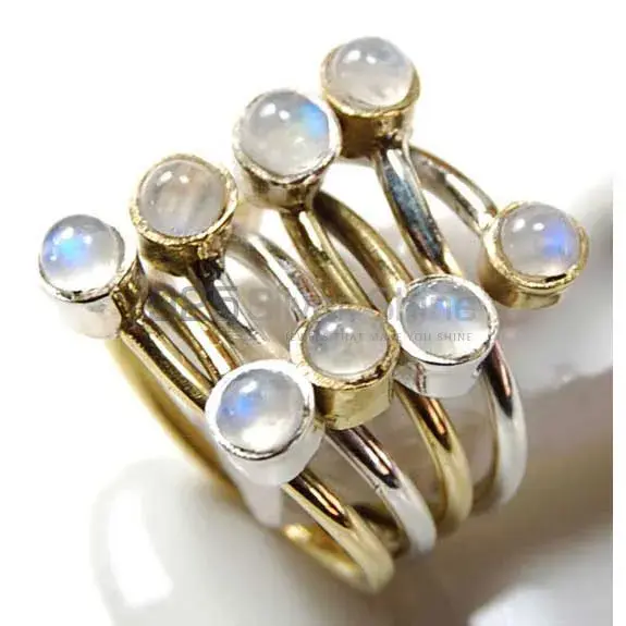 Natural Rainbow Moonstone Rings In 925 Sterling Silver Jewelry 925SR3695_1