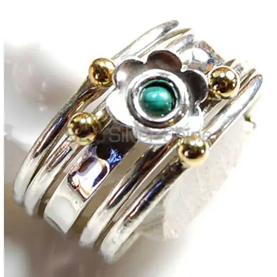 Natural Turquoise Gemstone Rings In 925 Sterling Silver Jewelry 925SR3704