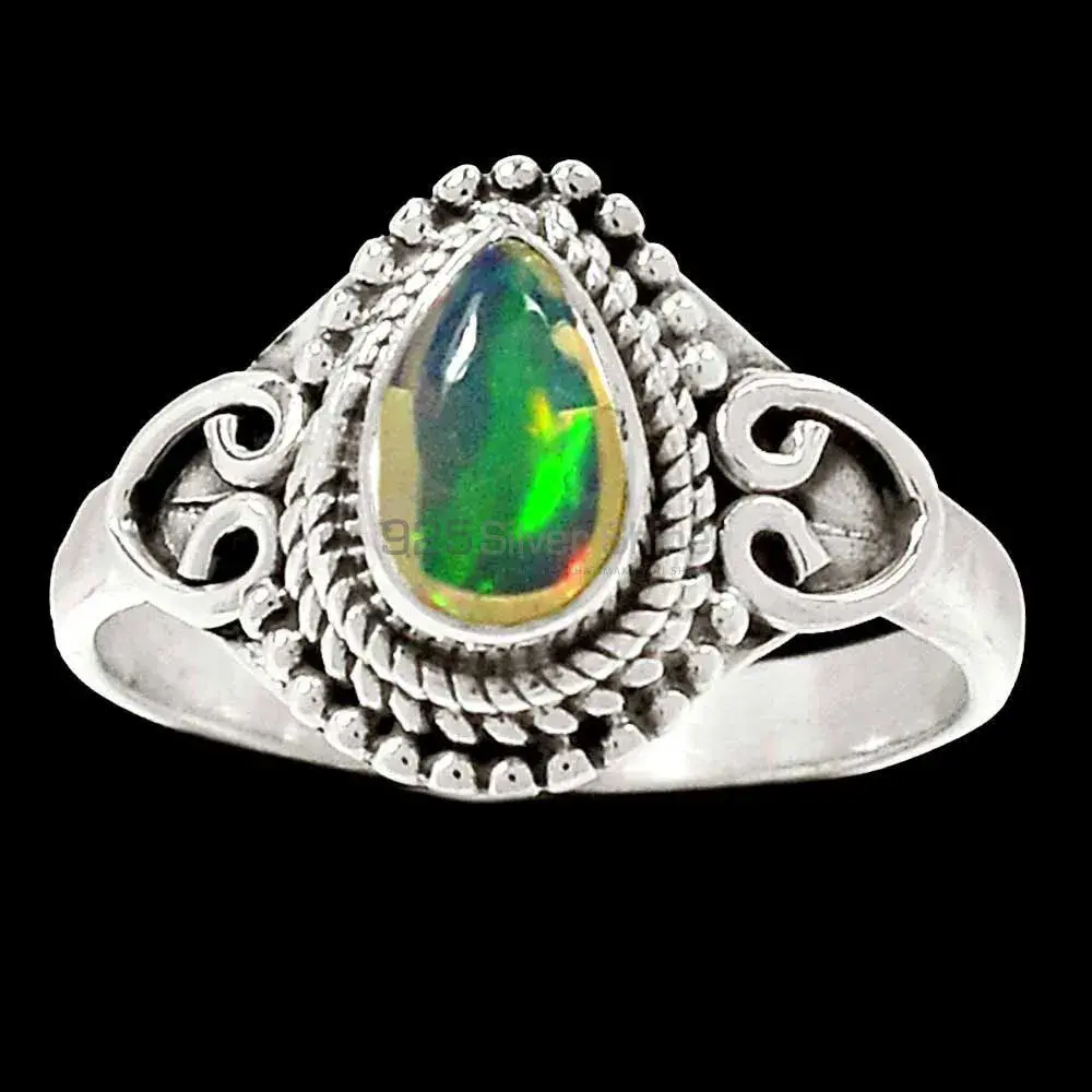 Opal Sterling Silver Rings In Semi Precious Stone 925SR2338_0