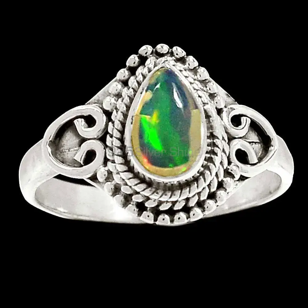Opal Sterling Silver Rings In Semi Precious Stone 925SR2338_1