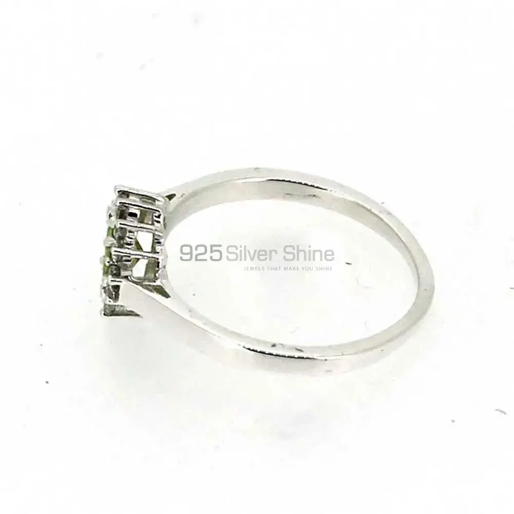 Sterling Silver Faceted Peridot Rings 925SR050-2_3