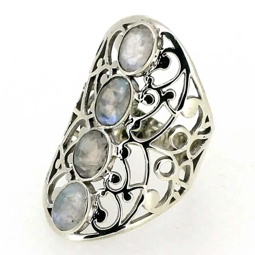 Rainbow Gemstone Handmade Ring In 925 Sterling Silver 925SR020-3_1