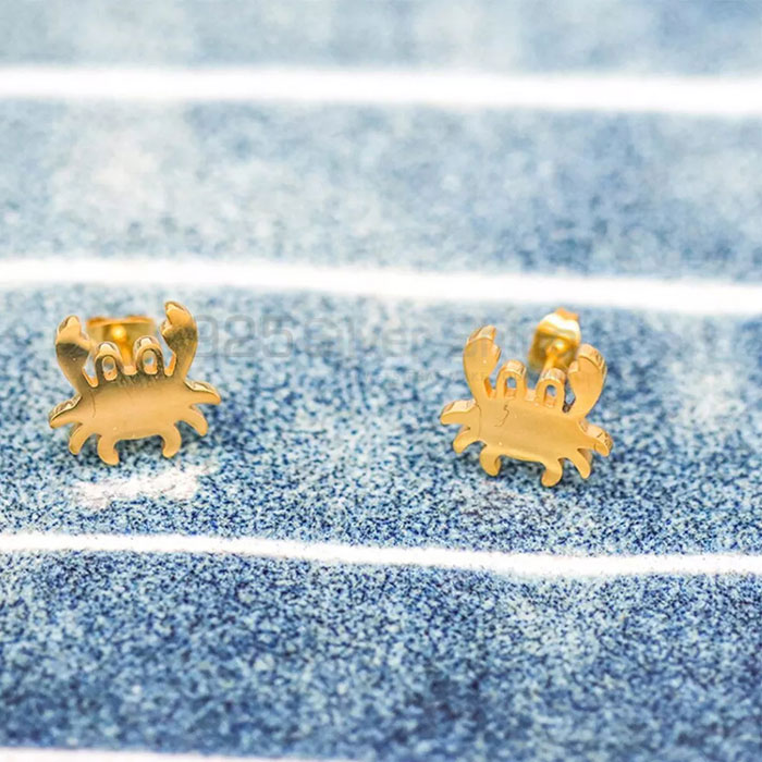 Scorpion Earring, Animal Minimalist Earring In 925 Sterling Silver AME38_0