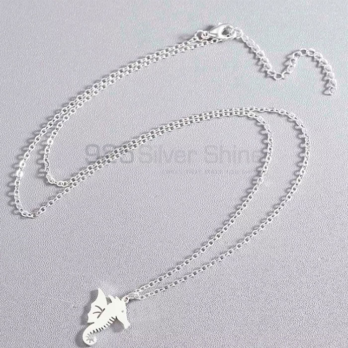 Seahorse Necklace, Animal Minimalist Necklace In 925 Sterling Silver AMN150_3