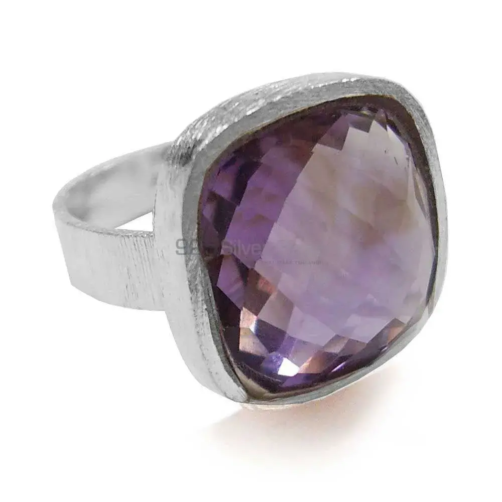 Amethyst Gemstone Sterling Silver Anniversary Rings 925SR3854_0