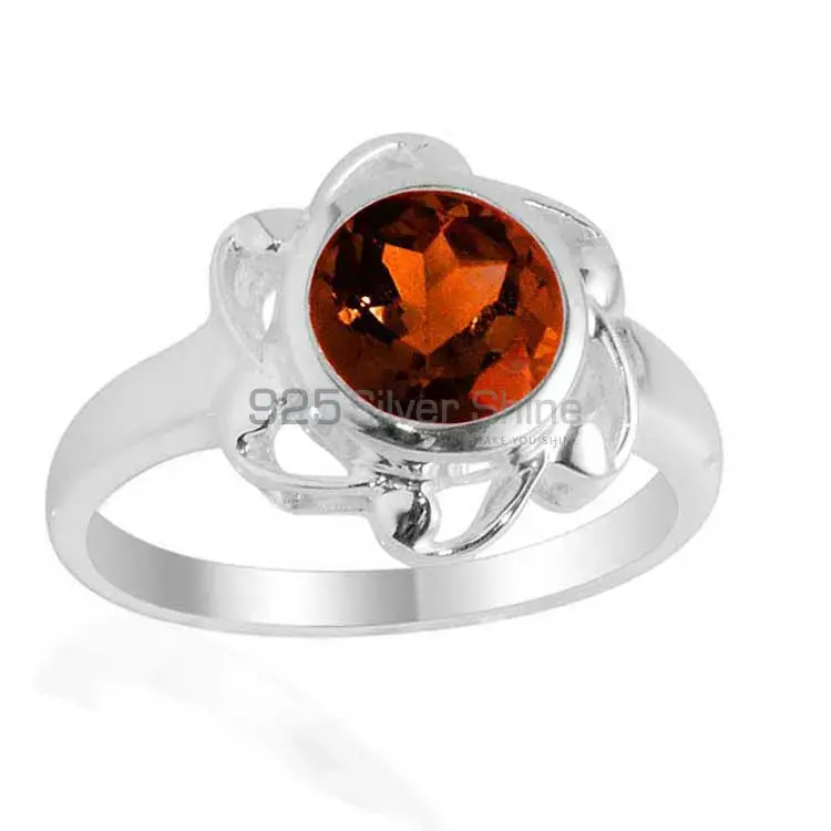 Sterling Silver garnet Rings For Wedding 925SR2102_1