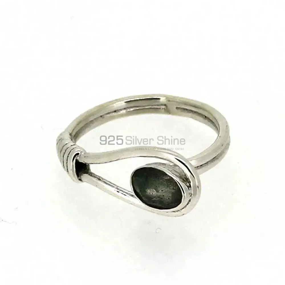 Semi Precious Labradorite Gemstone Ring In 925 Solid Silver 925SR028-2_3