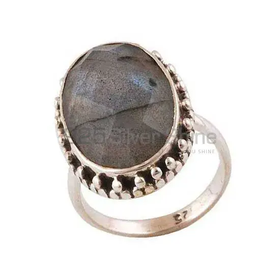 Semi Precious Labradorite Gemstone Rings In 925 Sterling Silver 925SR4024_1