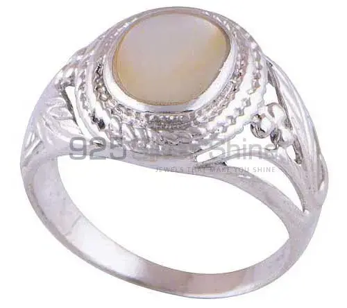Mother Of Pear Gemstone Rings In 925 Sterling Silver Jewelry 925SR2901_0