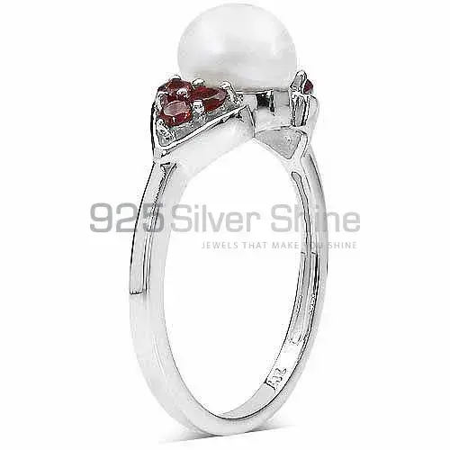 Semi Precious Multi Gemstone Rings In Fine 925 Sterling Silver 925SR3205_1