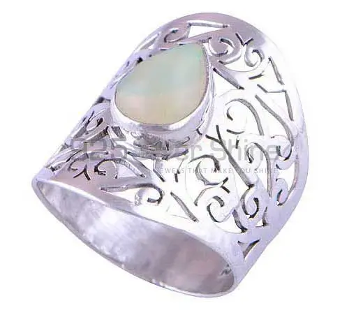 Semi Precious Opal Gemstone Rings In 925 Sterling Silver 925SR2868_1