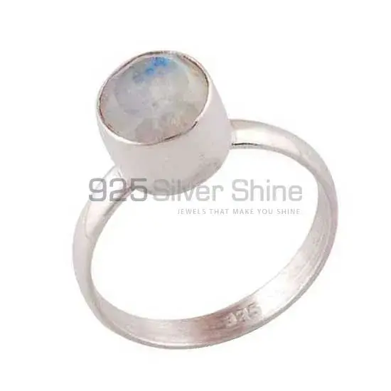 Semi Precious Rainbow Moonstone Rings In Fine 925 Sterling Silver 925SR3951_0