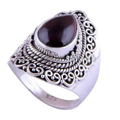 Jasper Stone Silver Engagement Rings For Women's 925SR3021_1