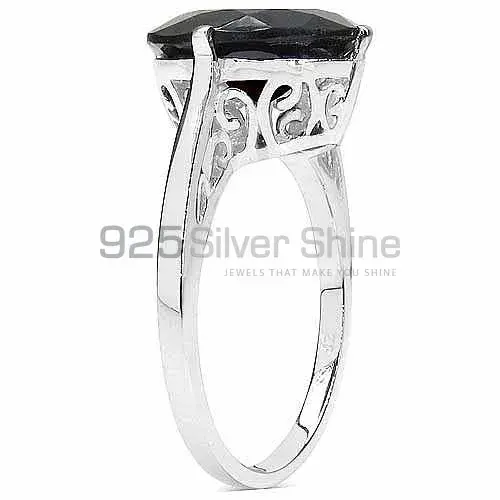 Natural Garnet Gemstone Sterling Silver Anniversary Rings 925SR3192_1