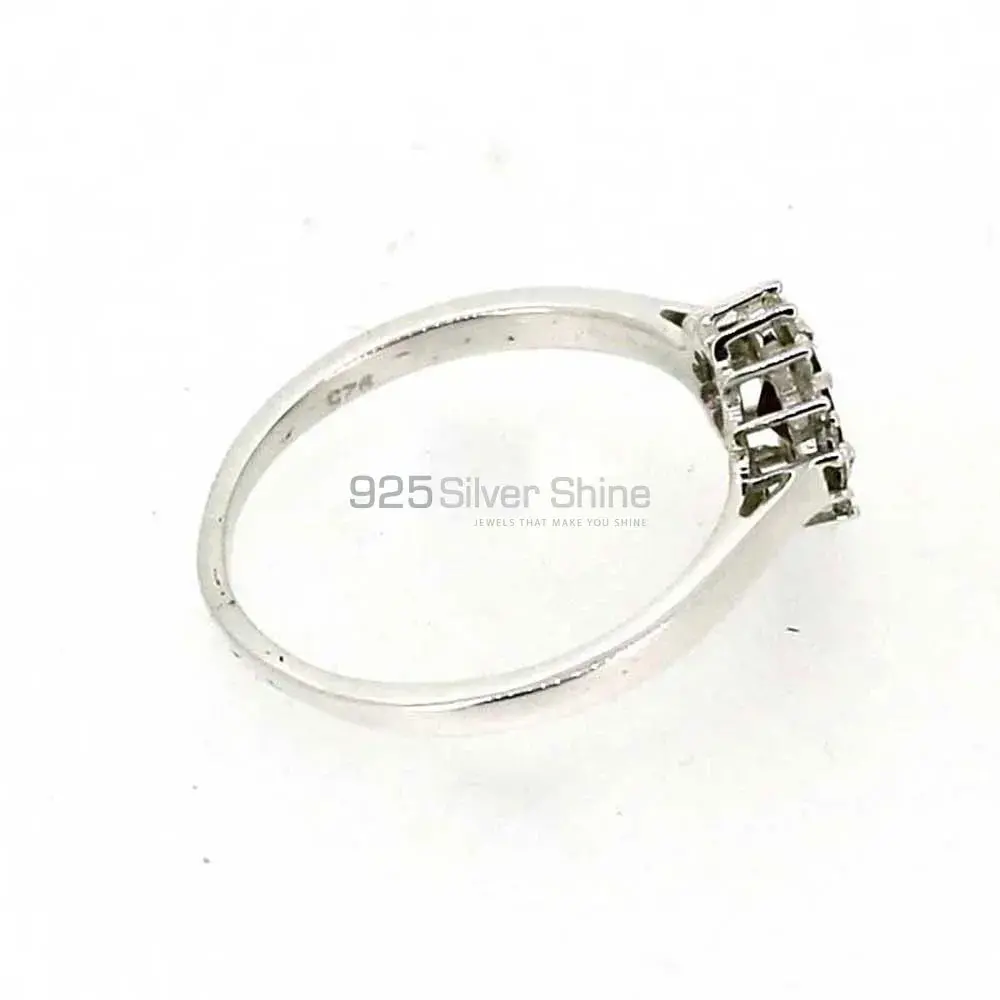 Sterling Silver Garnet Gemstone Anniversary Rings 925SR050-1_4