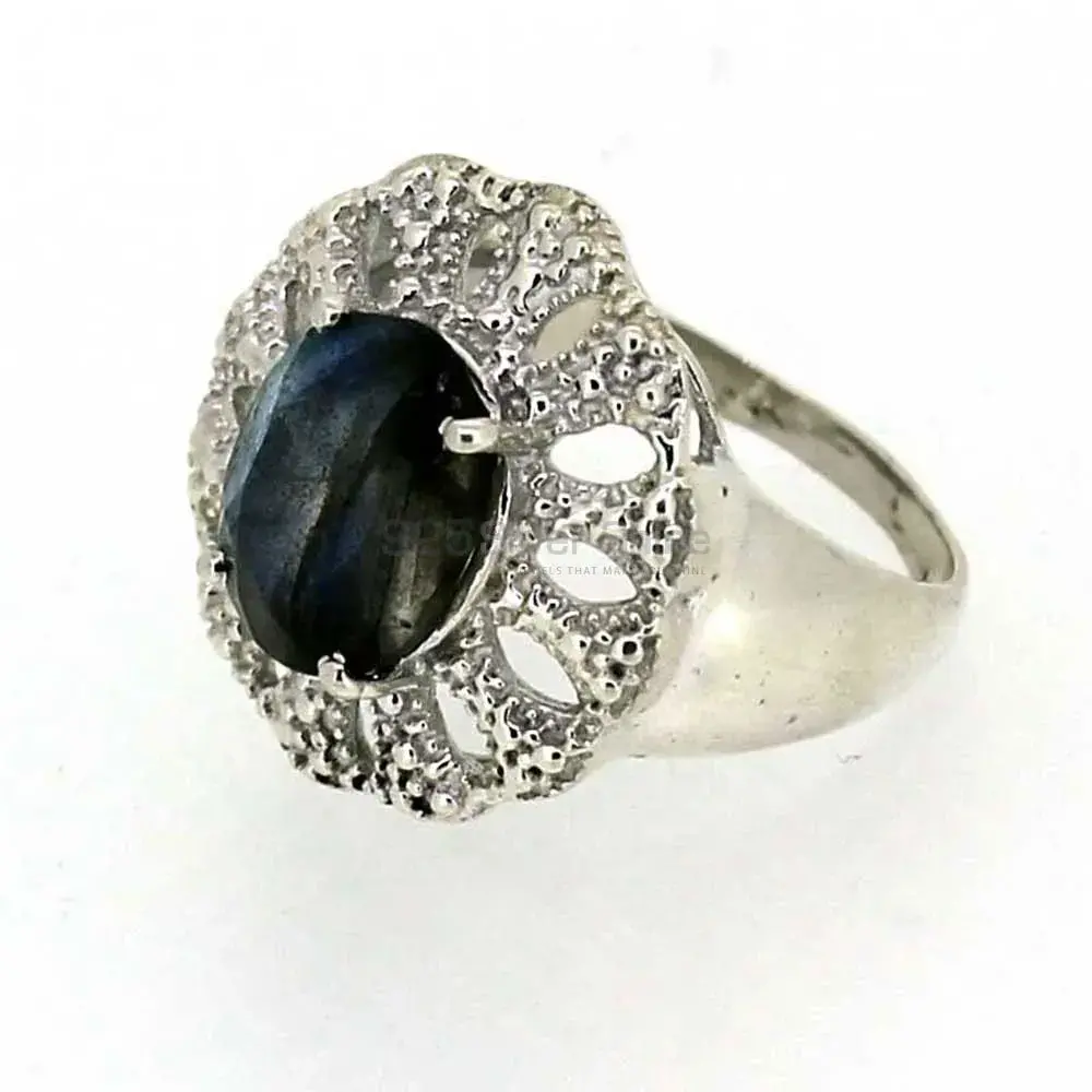 Stunning Labradorite Gemstone Ring In 925 Sterling Silver 925SR018-3_3