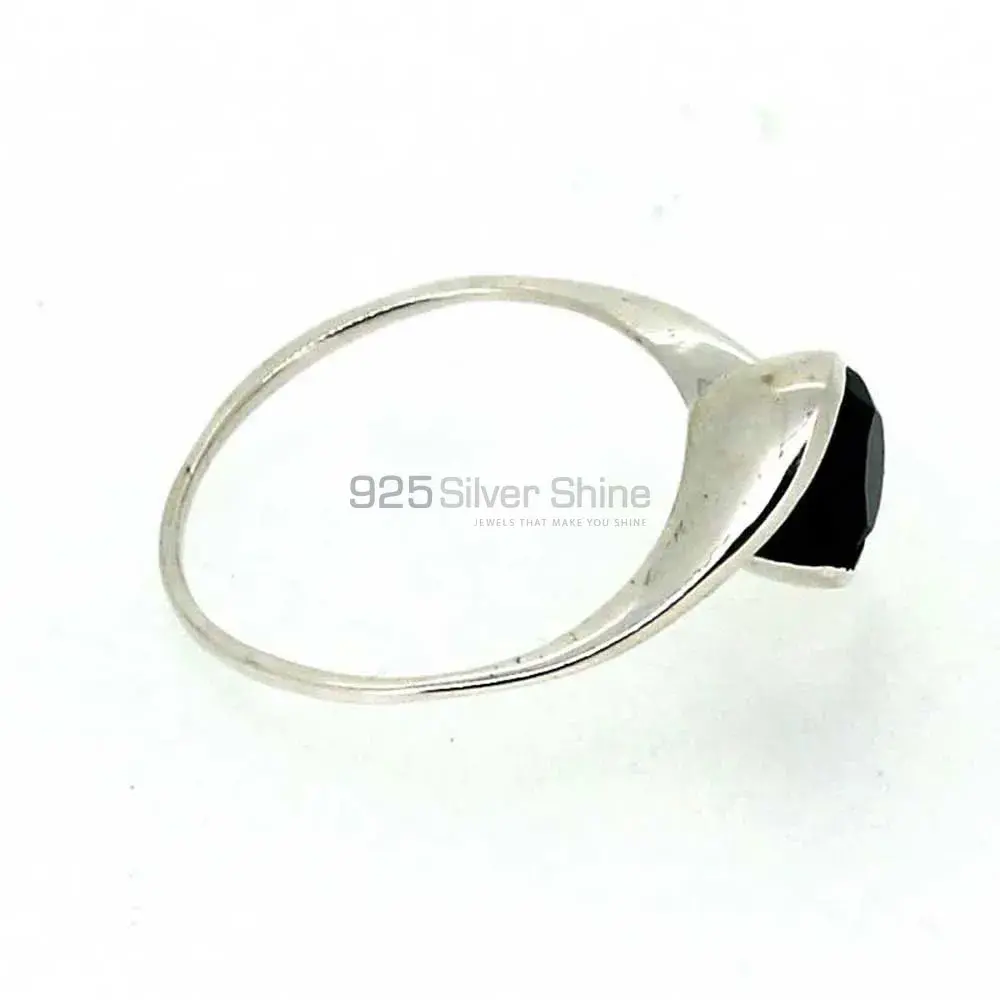 Stunning Black Onyx Gemstone Sterling Silver Rings 925SR023-1_3