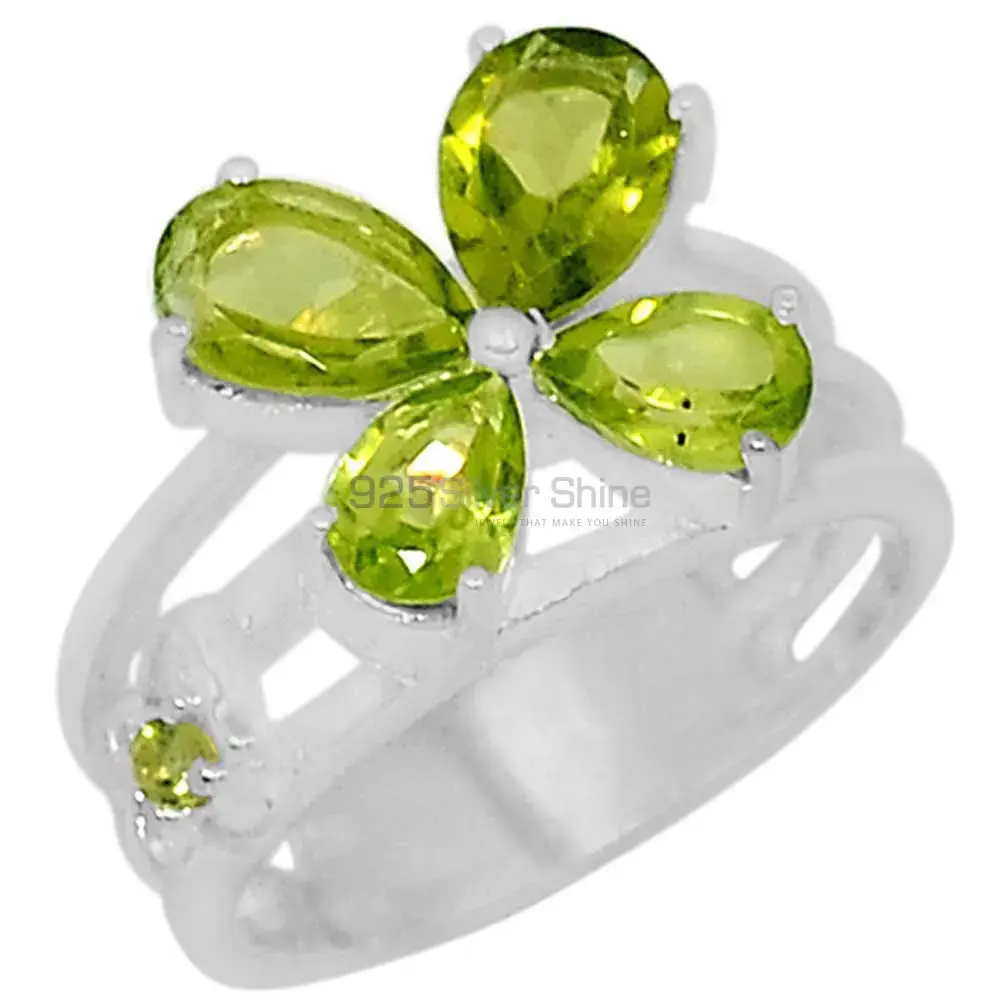 Stunning Peridot Gemstone Handmade Ring In Solid Silver 925SR097-1_0