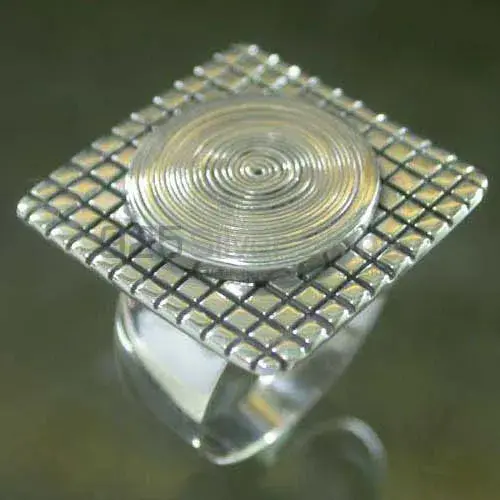 Stunning Plain Sterling Silver Rings Jewelry 925SR2644_1