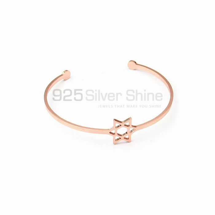 Stunning Star Charm Bangle Bracelet In 925 Silver STMR469_0