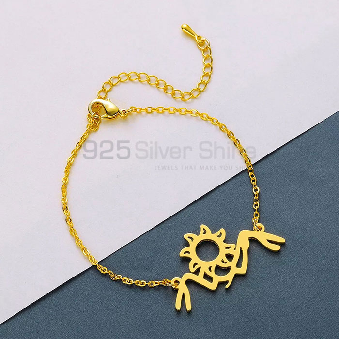 Stunning Sunflower Bracelet In Sterling Silver Jewelry MOMB379_0