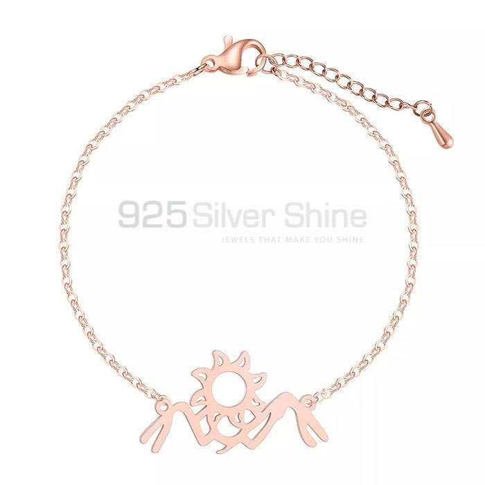 Stunning Sunflower Bracelet In Sterling Silver Jewelry MOMB379_1