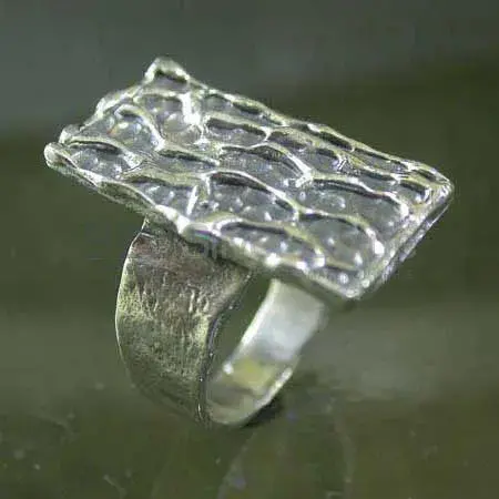 Plain Sterling Silver Rings Jewelry 925SR2530_1