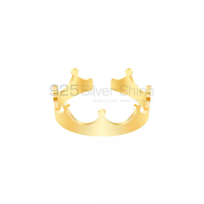 Handmade 925 Sterling Silver Crown Ring CRMR91_0