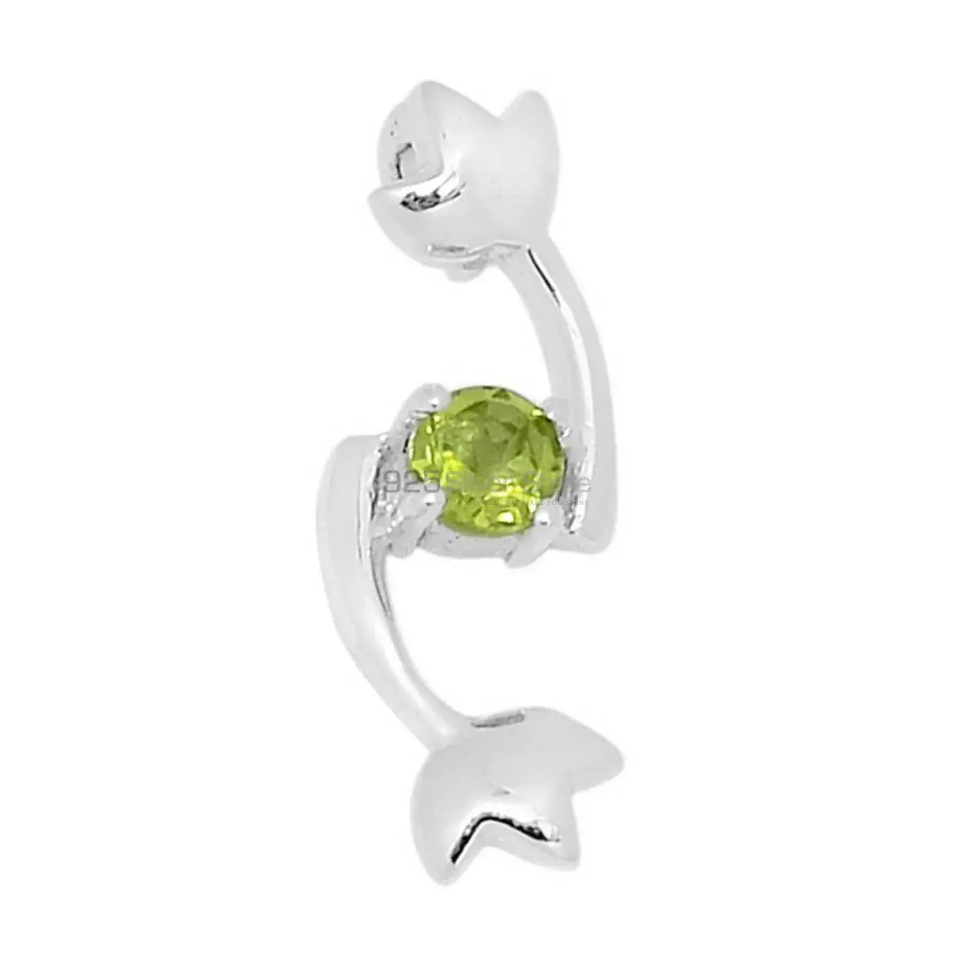 925 Sterling Silver Handmade Pendants In Peridot Gemstone Jewelry 925SSP326-6_1