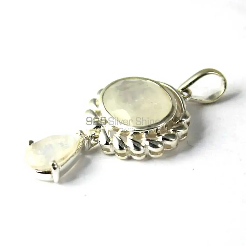 925 Sterling Silver Handmade Pendants In Rainbow Gemstone Jewelry 925SP231-2_1