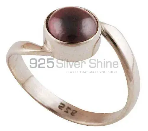Sterling Silver Garnet Engagement Rings 925SR2826_1