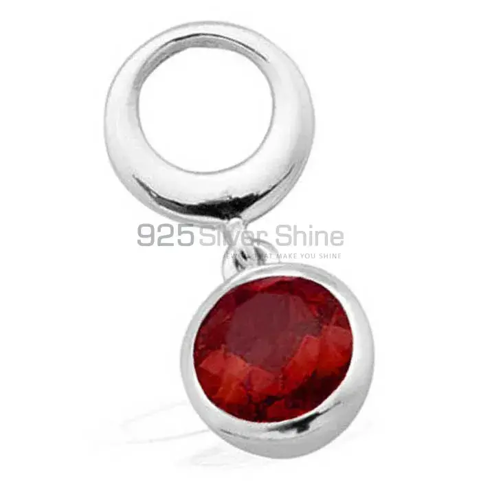 Garnet Gemstone Pendants In 925 Solid Silver Jewelry 925SP1604_1