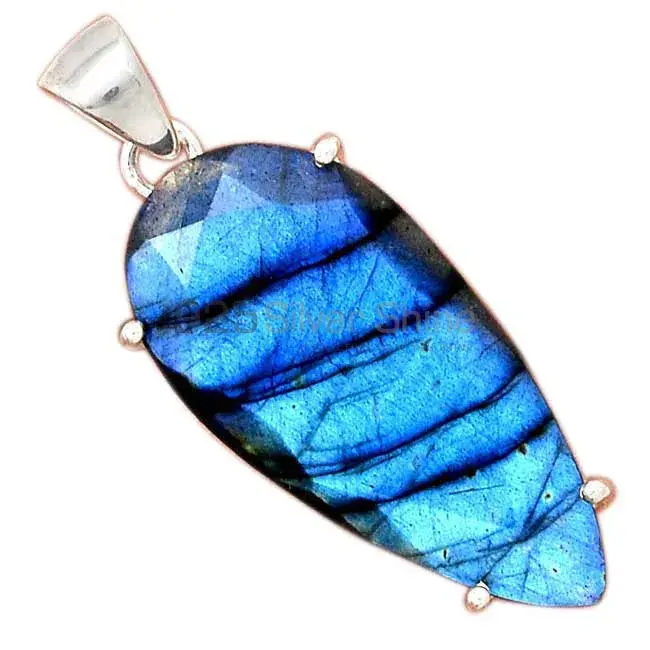 Labradorite Gemstone Pendants In Fine Sterling Silver Jewelry 925SP126_4