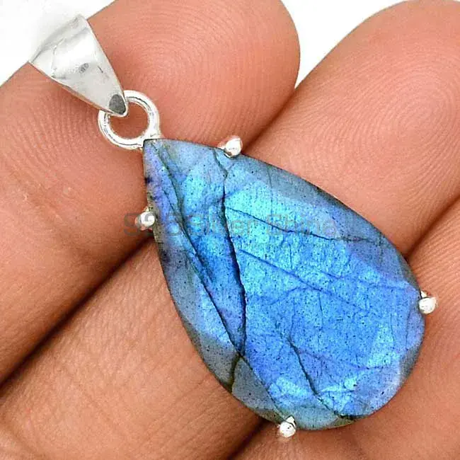 Labradorite Gemstone Pendants In Fine Sterling Silver Jewelry 925SP126_6