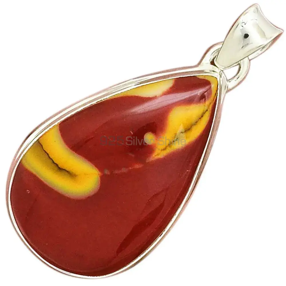 Mookaite Gemstone Pendants In 925 Fine Silver Jewelry 925SP138_1