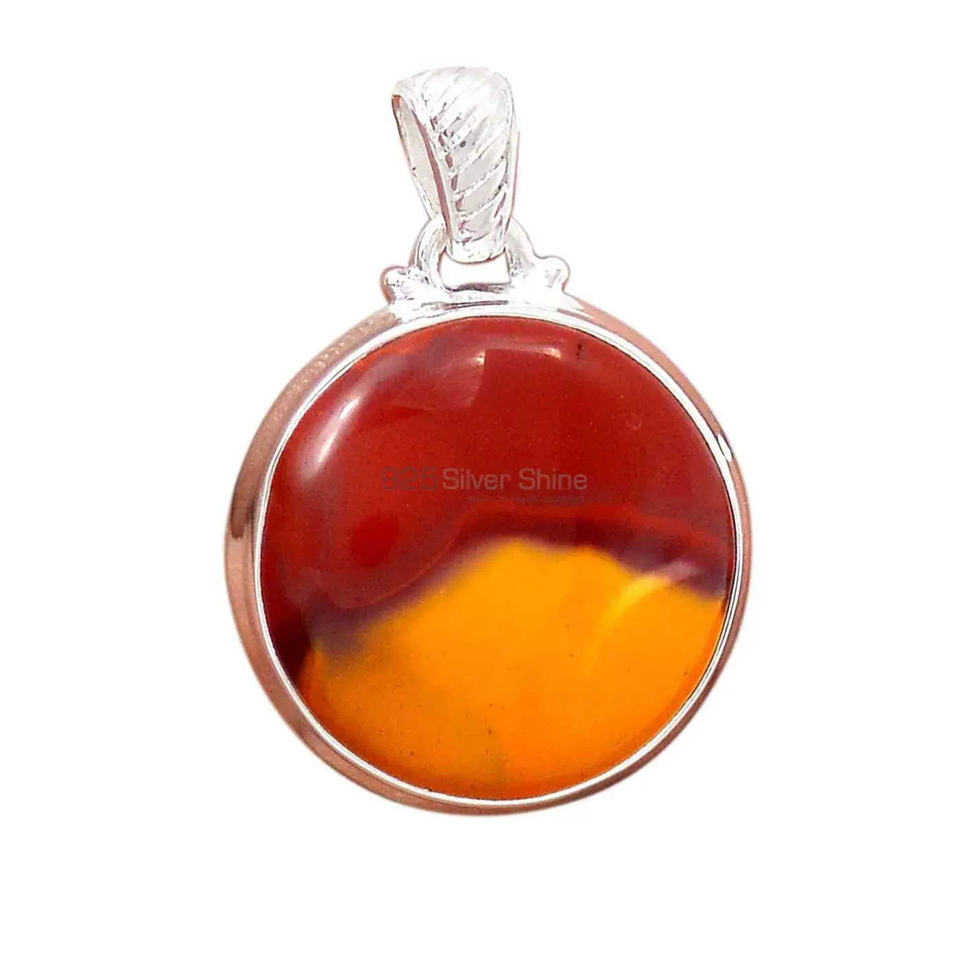 Mookaite Gemstone Pendants In 925 Fine Silver Jewelry 925SP138_10