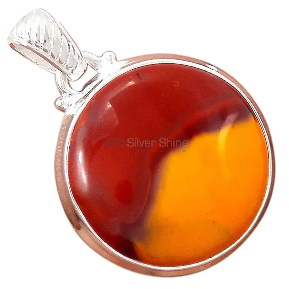 Mookaite Gemstone Pendants In 925 Fine Silver Jewelry 925SP138_14