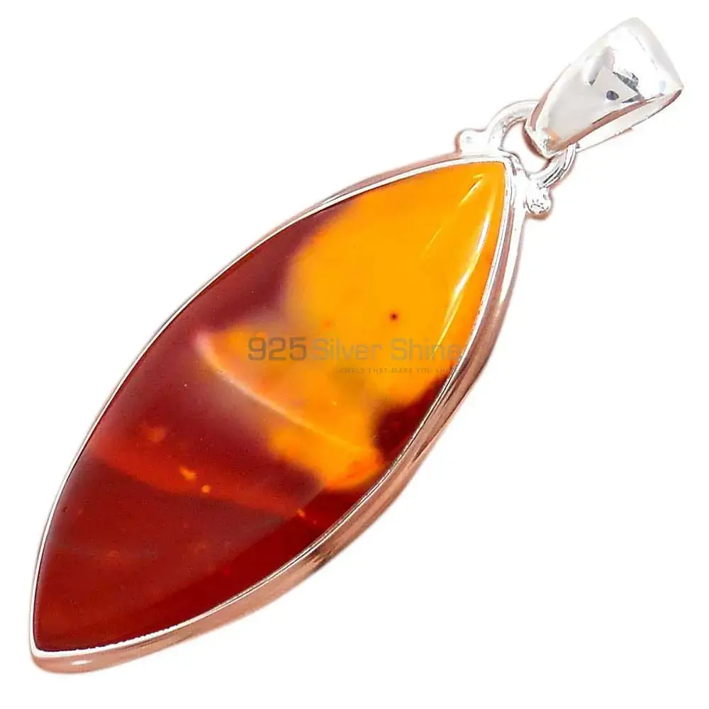 Mookaite Gemstone Pendants In 925 Fine Silver Jewelry 925SP138_5
