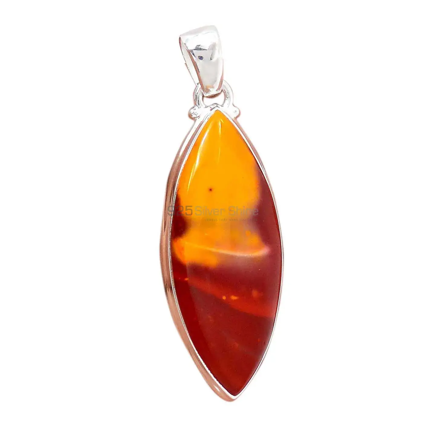 Mookaite Gemstone Pendants In 925 Fine Silver Jewelry 925SP138_6