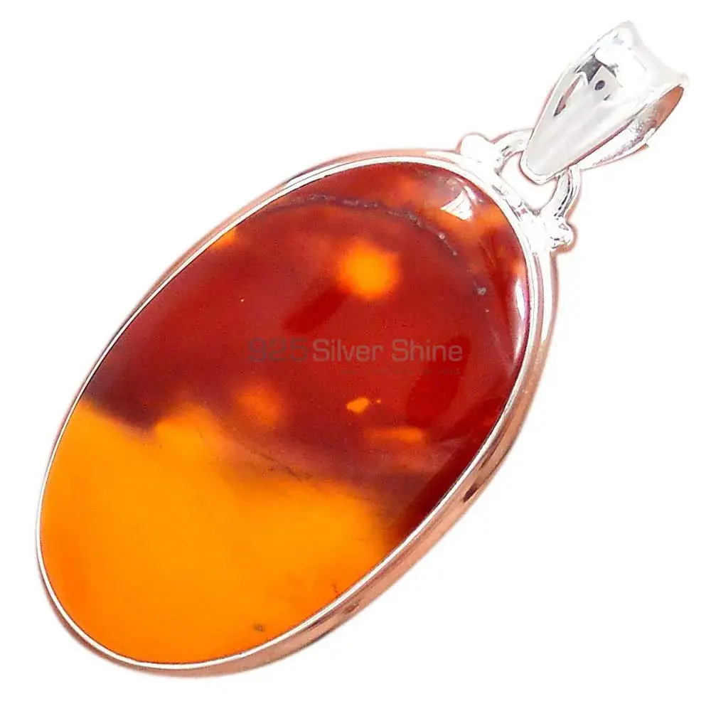 Mookaite Gemstone Pendants In 925 Fine Silver Jewelry 925SP138_7