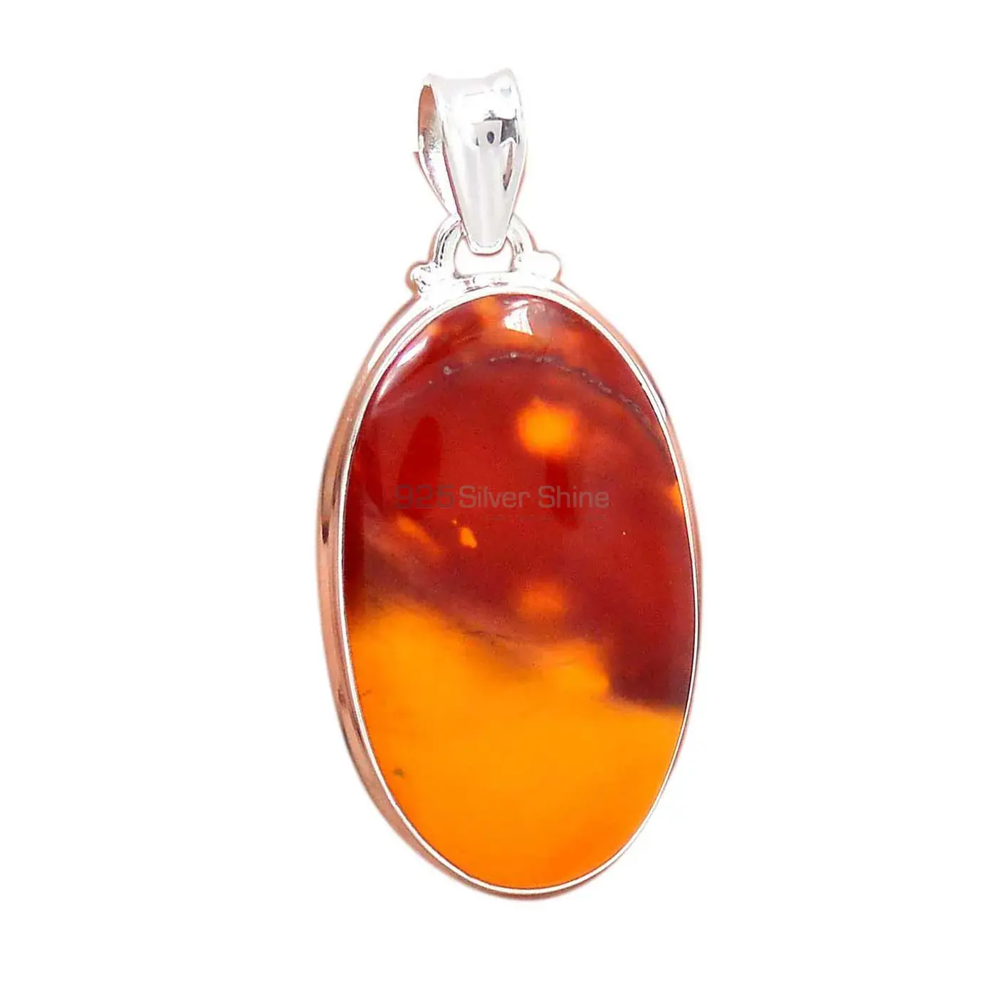 Mookaite Gemstone Pendants In 925 Fine Silver Jewelry 925SP138_8