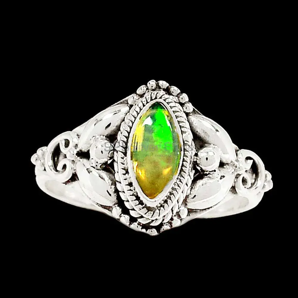 Opal Stone Ring In Sterling Silver 925SR2340_0
