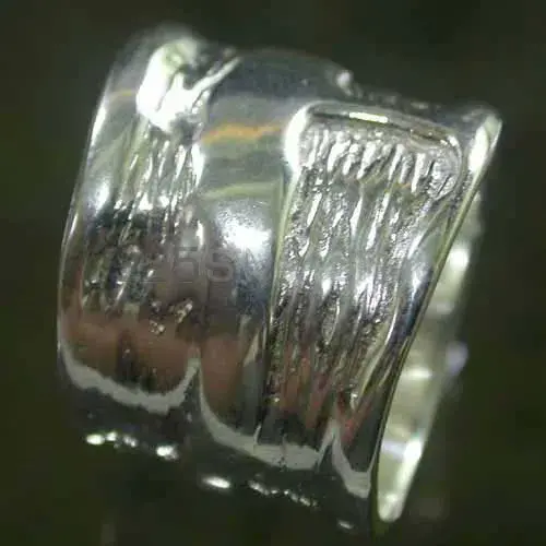 Plain Sterling Silver Rings Jewelry 925SR2637_0