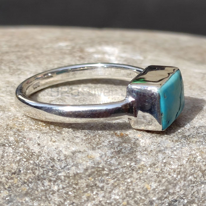 Turquoise Gemstone Ring In 925 Sterling Silver Jewelry SSR91_1