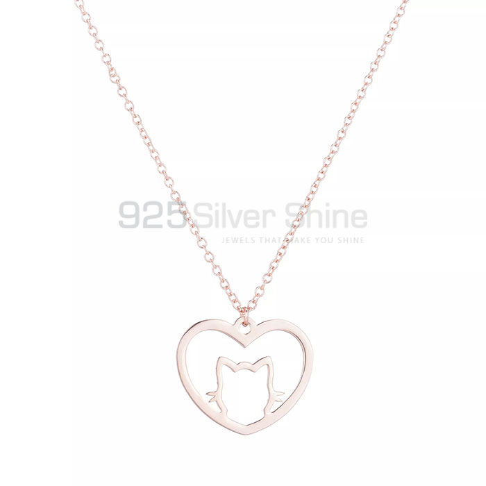 Turtles Necklace, Animal Minimalist Necklace In 925 Sterling Silver AMN103_1