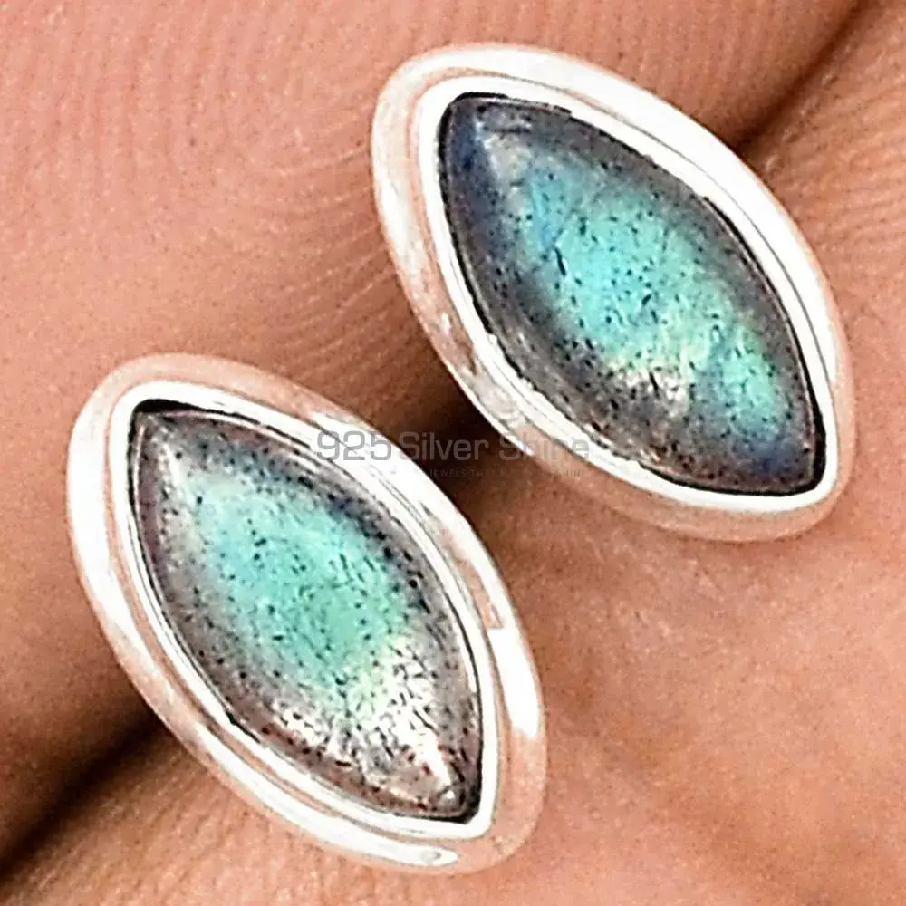 925 Sterling Silver Handmade Earrings In Labradorite Gemstone Jewelry 925SE2247_1