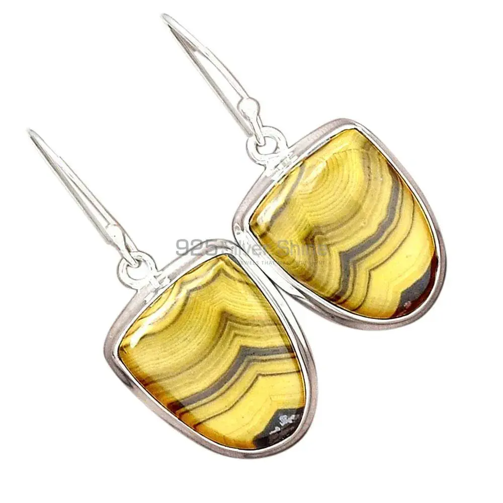 925 Sterling Silver Handmade Earrings In Schalenblende Gemstone Jewelry 925SE2405_7
