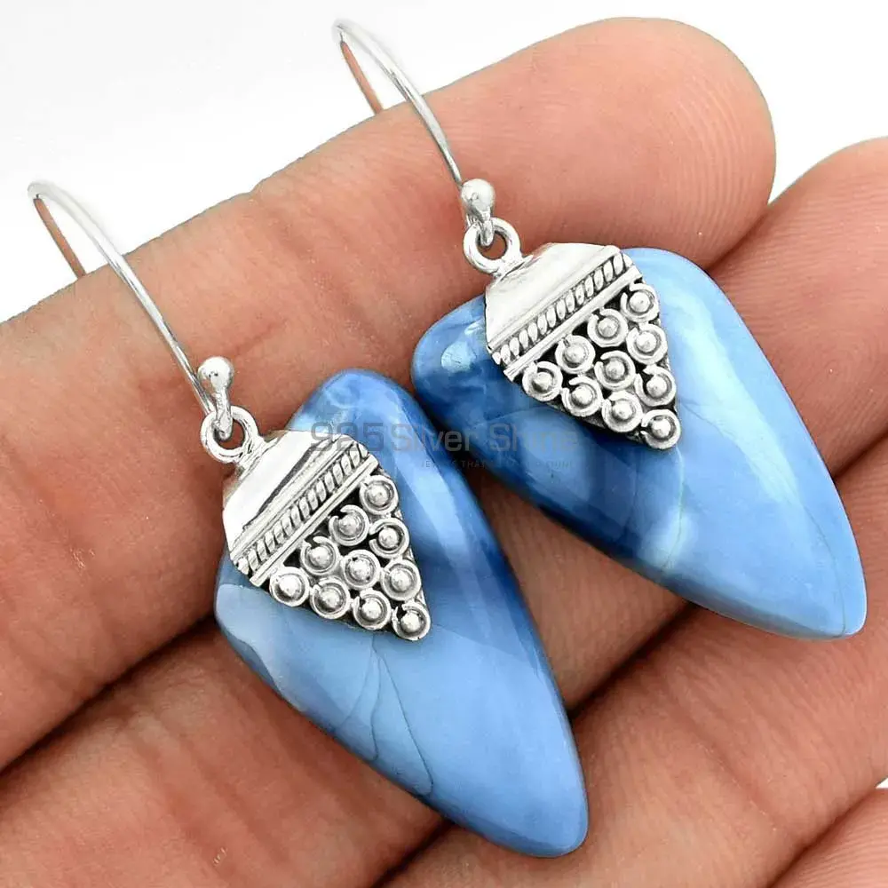 925 Sterling Silver Handmade Earrings In Agate Gemstone Jewelry 925SE2479_1