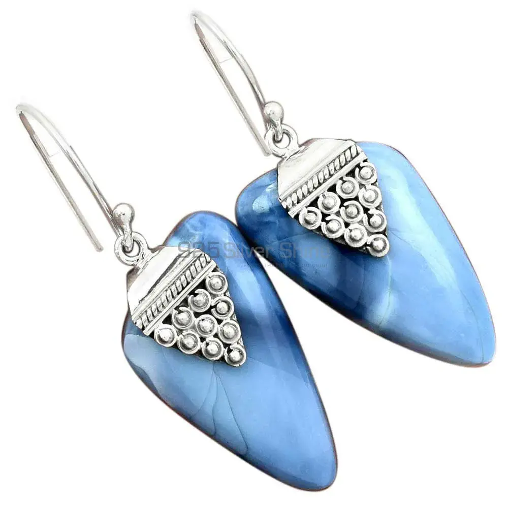 925 Sterling Silver Handmade Earrings In Agate Gemstone Jewelry 925SE2479_2