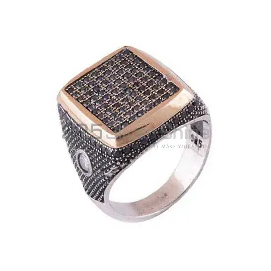 925 Sterling Silver Handmade Rings In Black Onyx Gemstone Jewelry 925SR4010_1